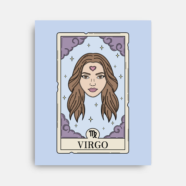 Virgo Card-None-Stretched-Canvas-Maria