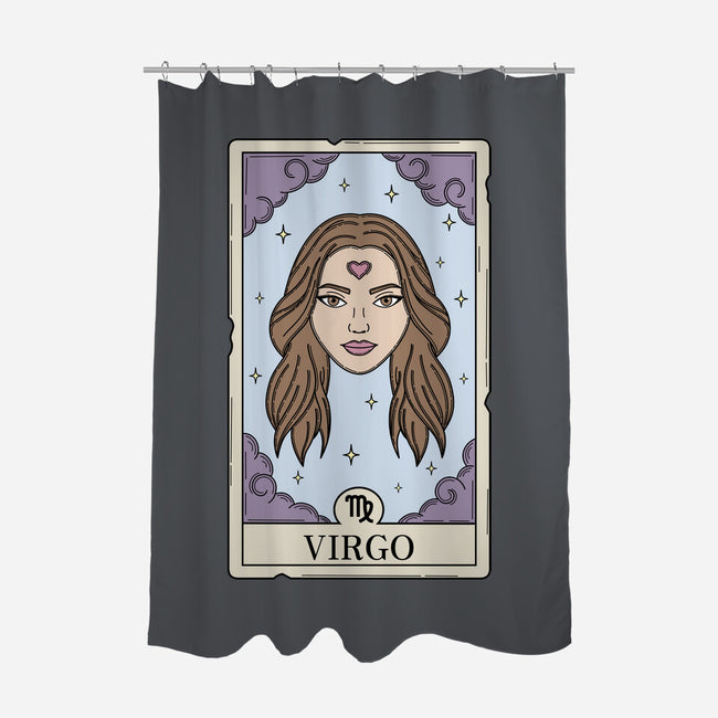 Virgo Card-None-Polyester-Shower Curtain-Maria