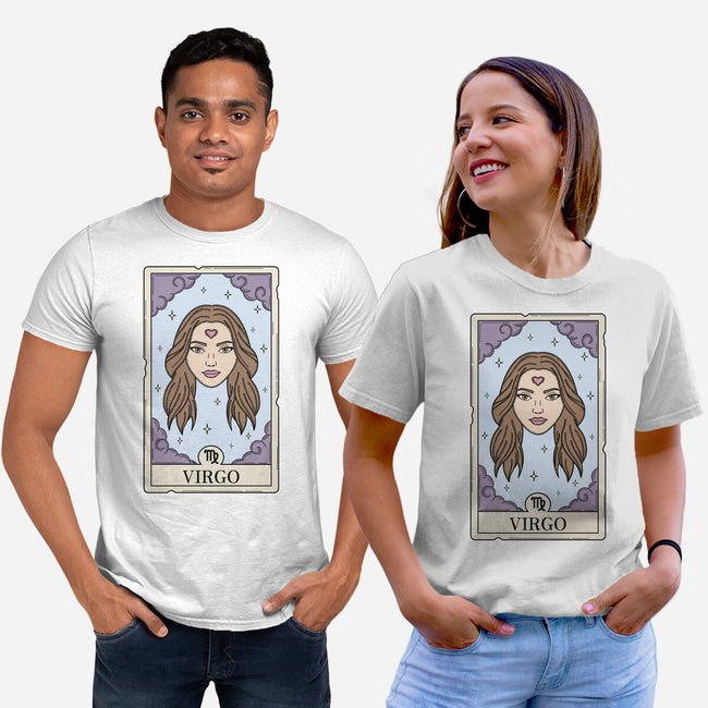Virgo Card-Unisex-Basic-Tee-Maria