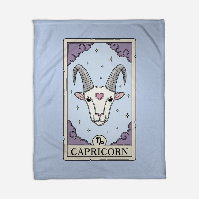 Capricorn Card-None-Fleece-Blanket-Maria