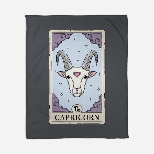 Capricorn Card-None-Fleece-Blanket-Maria