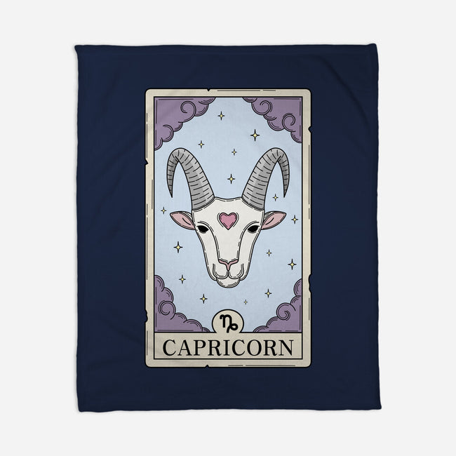 Capricorn Card-None-Fleece-Blanket-Maria