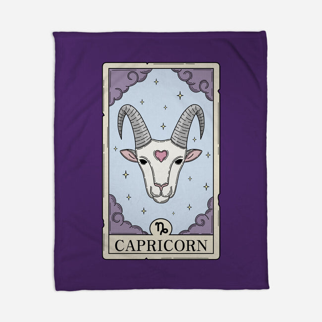 Capricorn Card-None-Fleece-Blanket-Maria