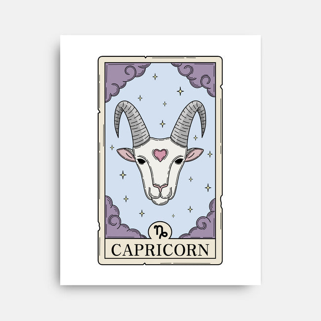 Capricorn Card-None-Stretched-Canvas-Maria