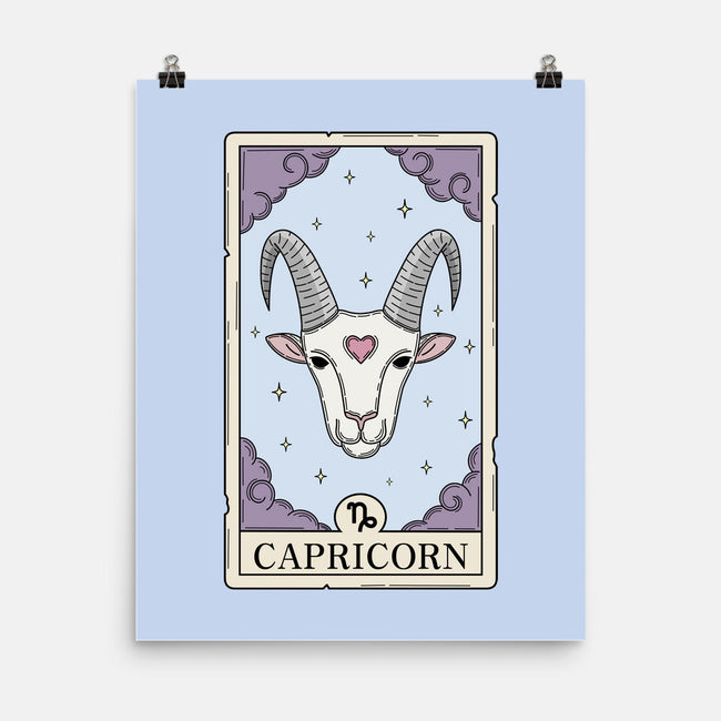 Capricorn Card-None-Matte-Poster-Maria