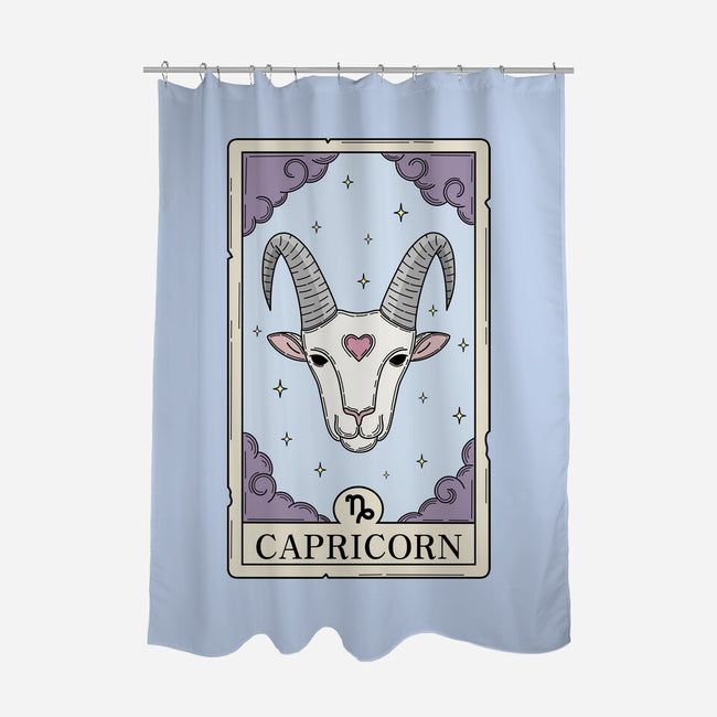 Capricorn Card-None-Polyester-Shower Curtain-Maria