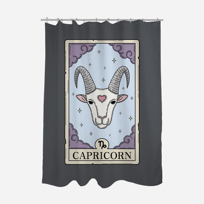 Capricorn Card-None-Polyester-Shower Curtain-Maria