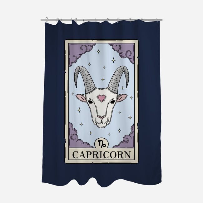 Capricorn Card-None-Polyester-Shower Curtain-Maria