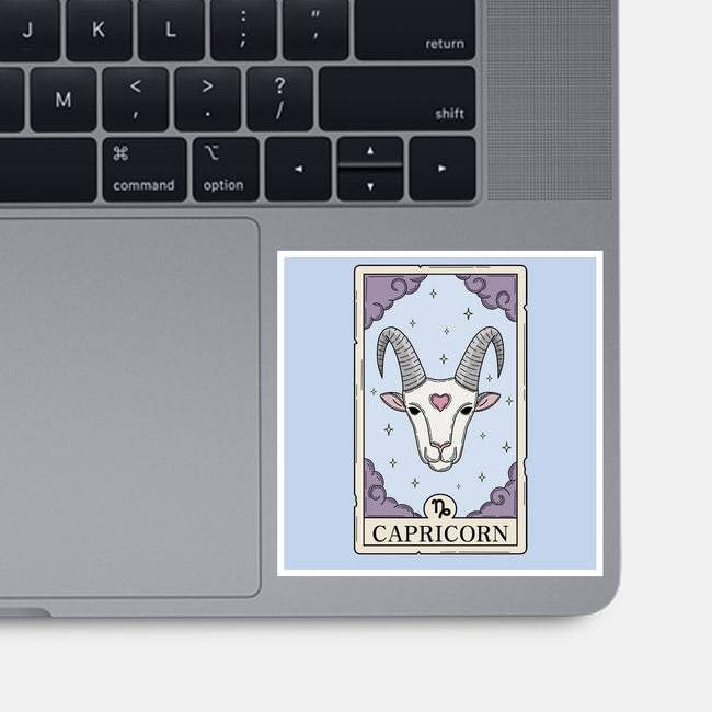 Capricorn Card-None-Glossy-Sticker-Maria