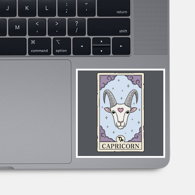 Capricorn Card-None-Glossy-Sticker-Maria