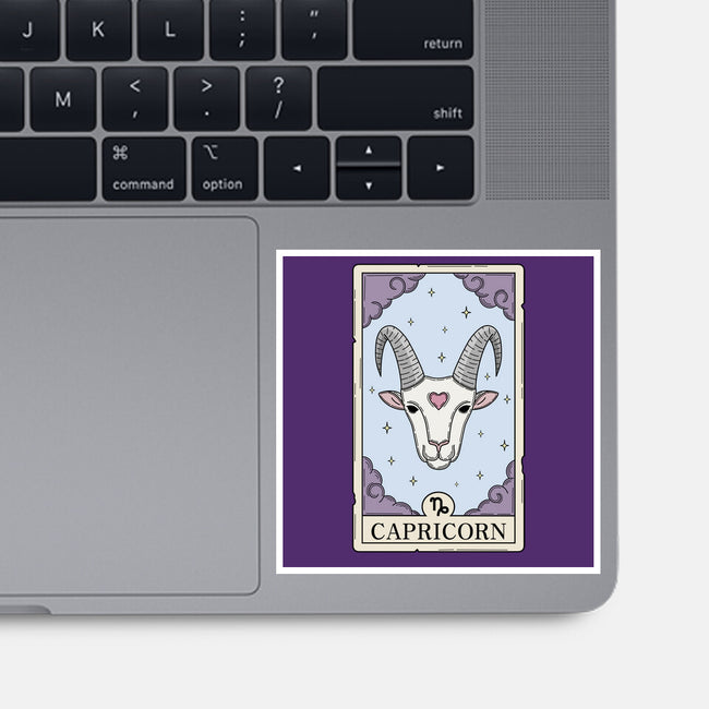 Capricorn Card-None-Glossy-Sticker-Maria