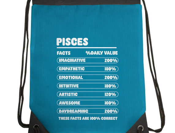 Pisces Facts Chart