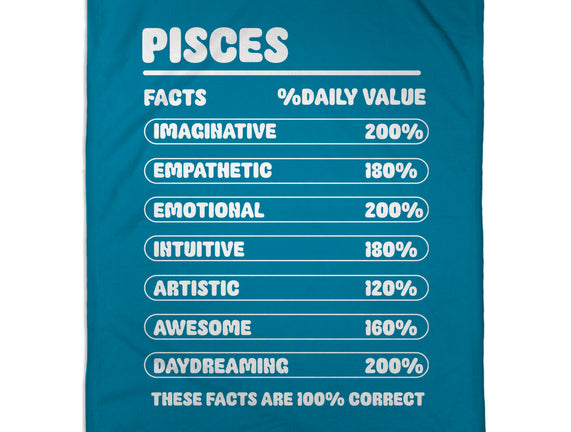 Pisces Facts Chart