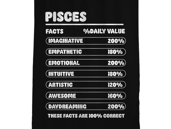 Pisces Facts Chart