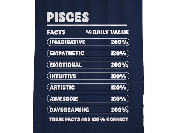 Pisces Facts Chart