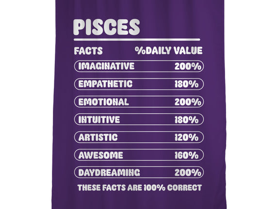 Pisces Facts Chart