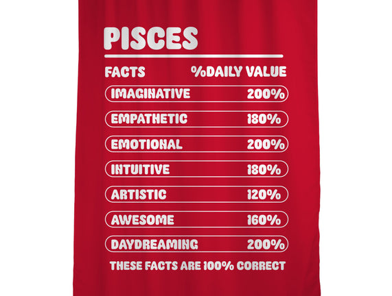 Pisces Facts Chart