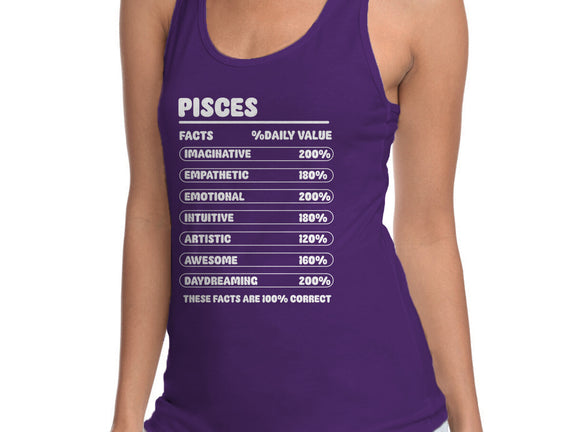 Pisces Facts Chart