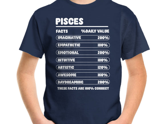 Pisces Facts Chart