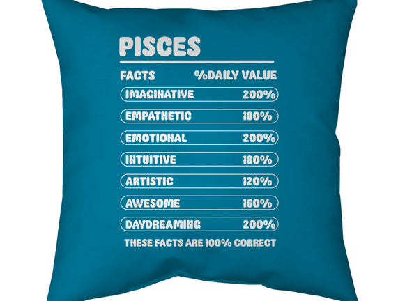 Pisces Facts Chart