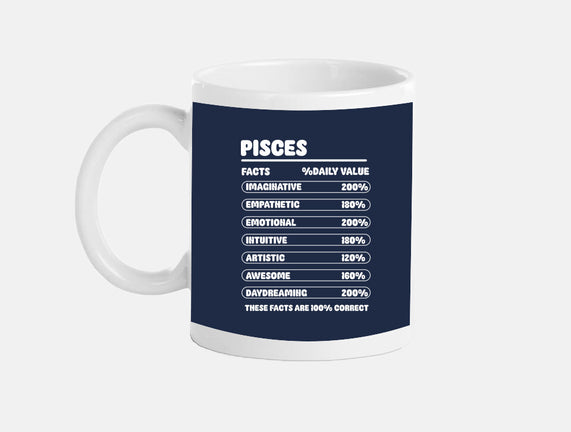 Pisces Facts Chart