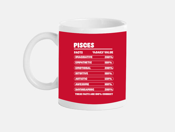 Pisces Facts Chart