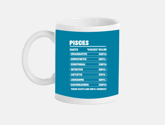 Pisces Facts Chart