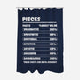 Pisces Facts Chart-None-Polyester-Shower Curtain-MaxoArt