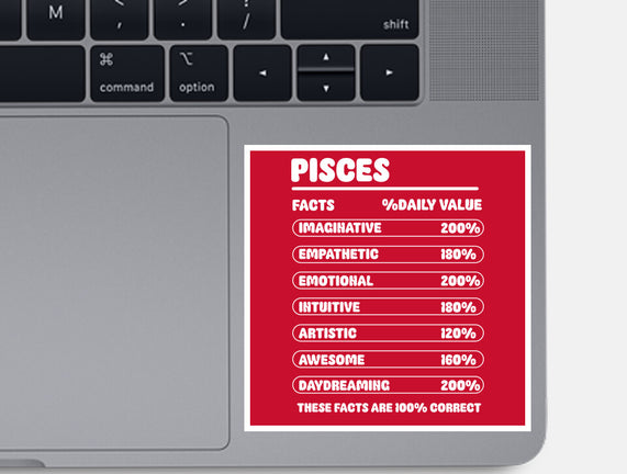 Pisces Facts Chart
