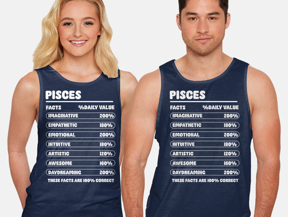 Pisces Facts Chart