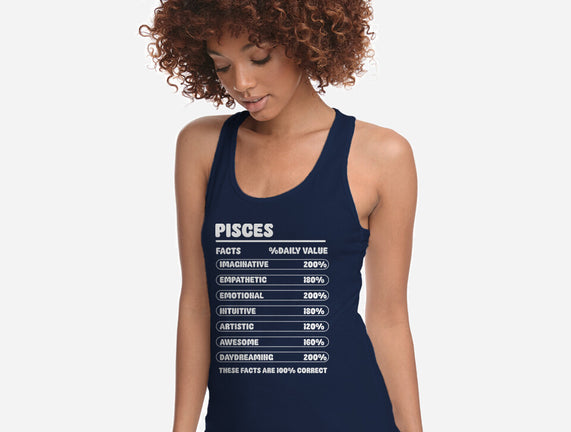 Pisces Facts Chart