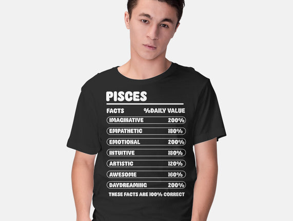 Pisces Facts Chart