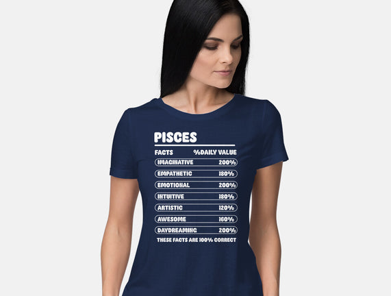 Pisces Facts Chart