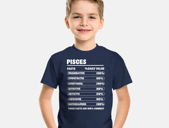 Pisces Facts Chart