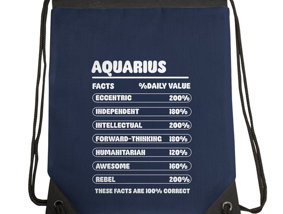 Aquarius Facts Chart