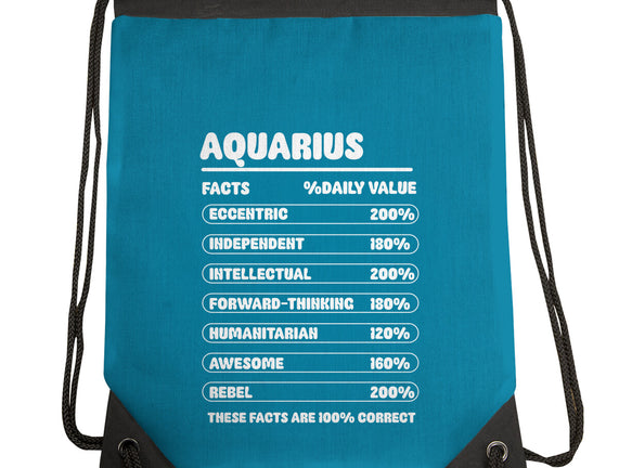 Aquarius Facts Chart