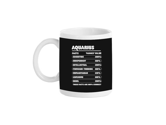 Aquarius Facts Chart