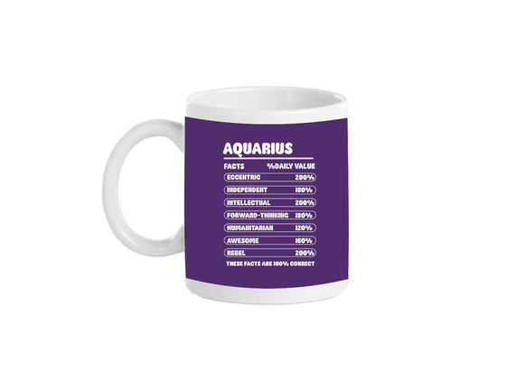 Aquarius Facts Chart