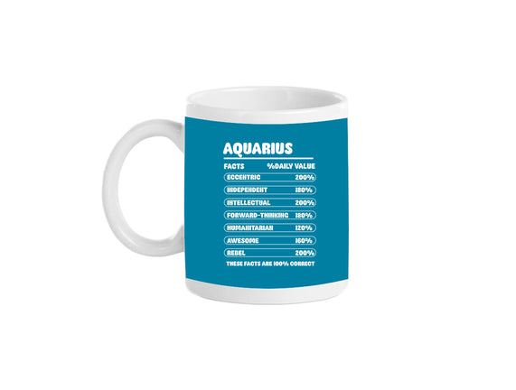 Aquarius Facts Chart