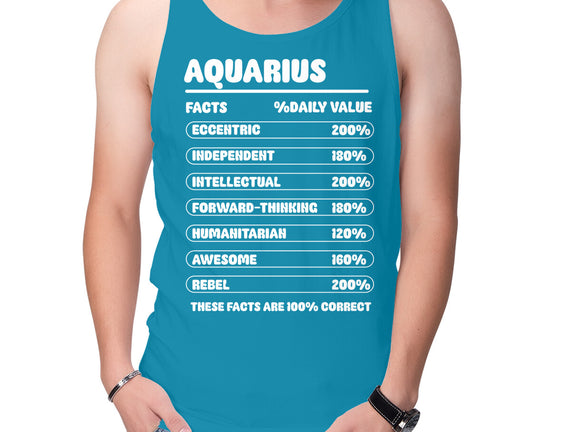 Aquarius Facts Chart