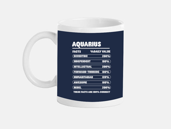Aquarius Facts Chart