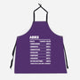 Aries Facts Chart-Unisex-Kitchen-Apron-MaxoArt