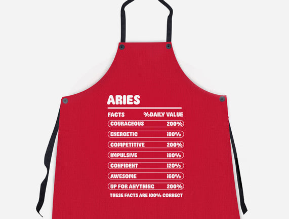 Aries Facts Chart