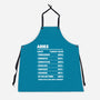 Aries Facts Chart-Unisex-Kitchen-Apron-MaxoArt