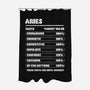 Aries Facts Chart-None-Polyester-Shower Curtain-MaxoArt