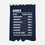Aries Facts Chart-None-Polyester-Shower Curtain-MaxoArt