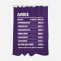 Aries Facts Chart-None-Polyester-Shower Curtain-MaxoArt