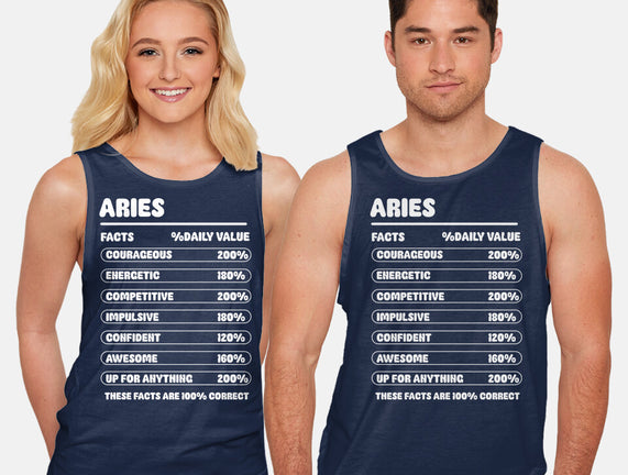 Aries Facts Chart