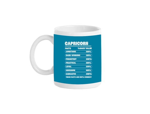 Capricorn Facts Chart