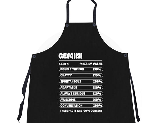 Gemini Facts Chart